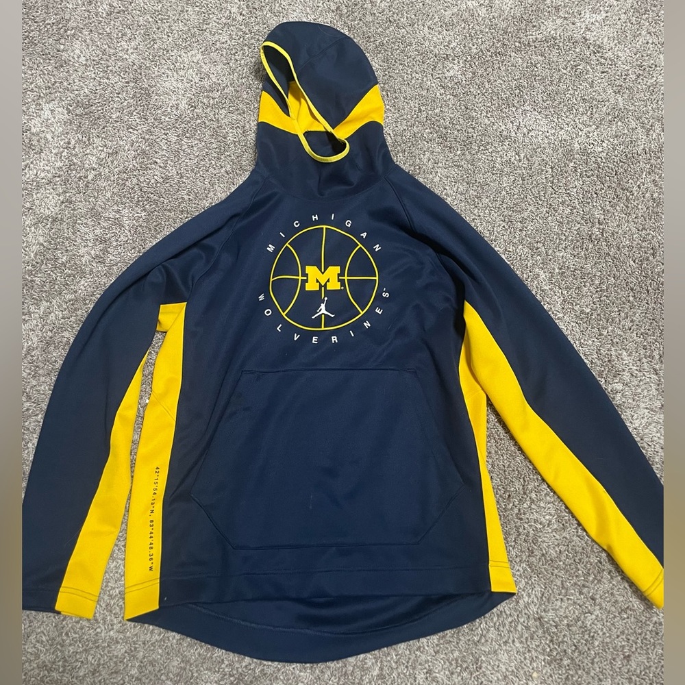 Jordan Michigan Basketball Sweatshirt